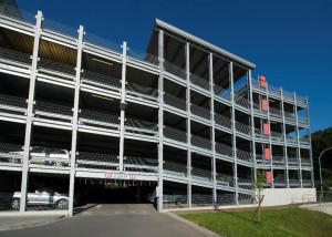 Evo-Park - Construction d'un parking aérien métallique à étages R+4 de 550 places.