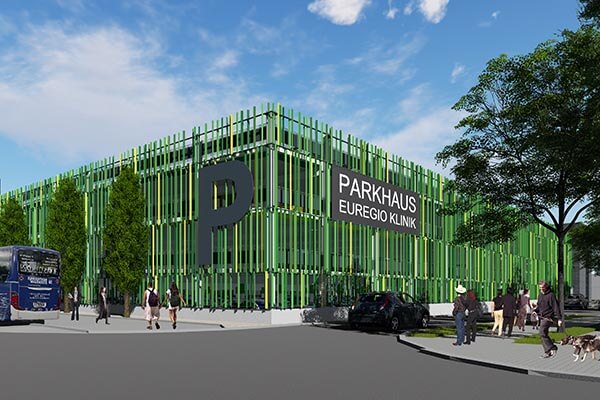 Evo-Park - Parking aérien métallique pour un hôpital dans le Nord de l'Allemagne