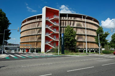 Parking relais Rotonde © meyzaud et architectes